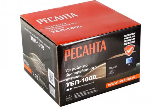 Устройство бесперебойного питания РЕСАНТА УБП-1000 Устройство бесперебойного питания РЕСАНТА УБП-1000