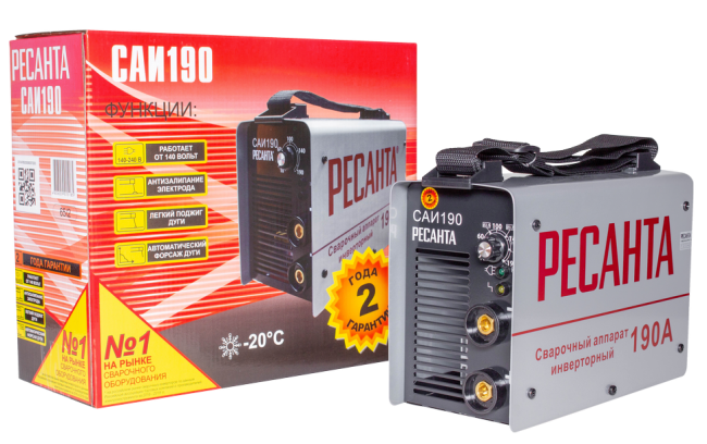 Инверторный сварочный аппарат РЕСАНТА САИ-190 в Ростове-на-Дону
