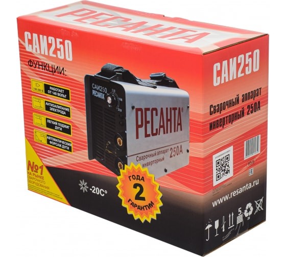 Инверторный сварочный аппарат РЕСАНТА САИ-250 в Ростове-на-Дону
