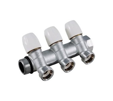 Коллектор 4 выхода TIEMME 1"х1/2 1860020(1868K160404) в Ростове-на-Дону