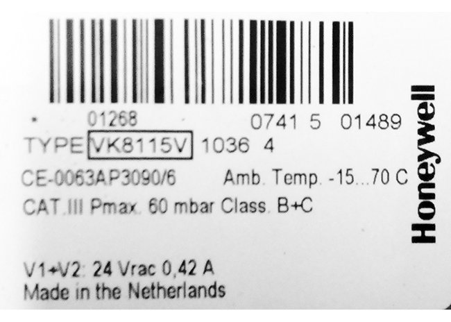 Газовый клапан HONEYWELL VK8115V1036 арт. 5090155 (3-18-3190) в Ростове-на-Дону Газовый клапан HONEYWELL VK8115V1036 арт. 5090155 (3-18-3190) в Ростове-на-Дону
