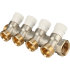 Коллектор 4 отвода с шаровыми кранами STOUT 3/4" 3/4"ЕК (SMB 6851 343404) в Ростове-на-Дону