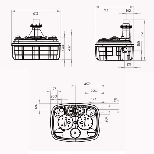 Насосная станция SFA Sanicubic 2 XL (трехфазный) Насосная станция SFA Sanicubic 2 XL (трехфазный)