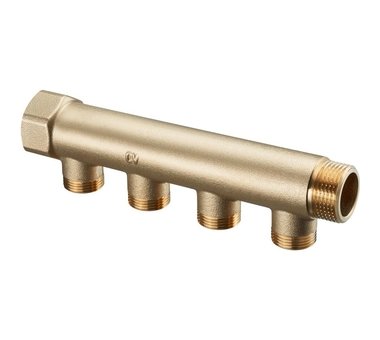 Коллектор 4 отвода распределительный OVENTROP 3/4" (1400654) в Ростове-на-Дону Коллектор 4 отвода распределительный OVENTROP 3/4" (1400654) в Ростове-на-Дону