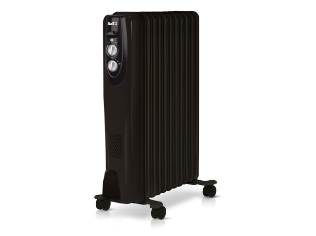 Масляный радиатор Ballu Classic black BOH/CL-11BRN 2200 (11 секций) в Ростове-на-Дону