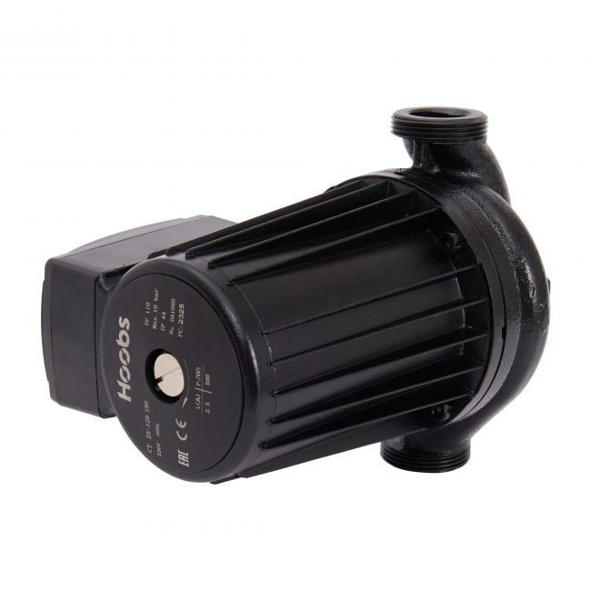 Насос циркуляционный Hoobs CT 32-120S 180мм 500Вт (с гайками) Насос циркуляционный Hoobs CT 32-120S 180мм 500Вт (с гайками)
